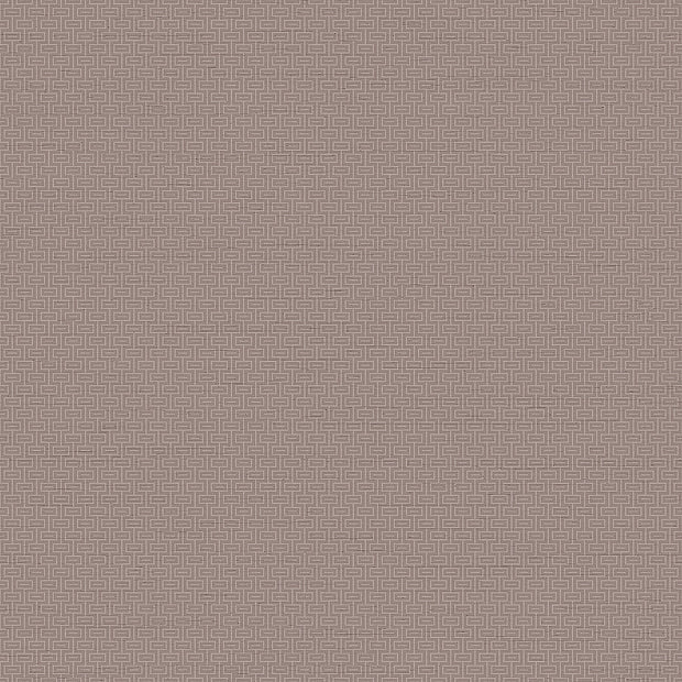Behang Grace Griekse sleutel effen mauve