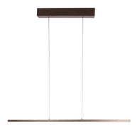 Hanglamp Bande 3994CA cacao, LED, warmbruin, 114 cm