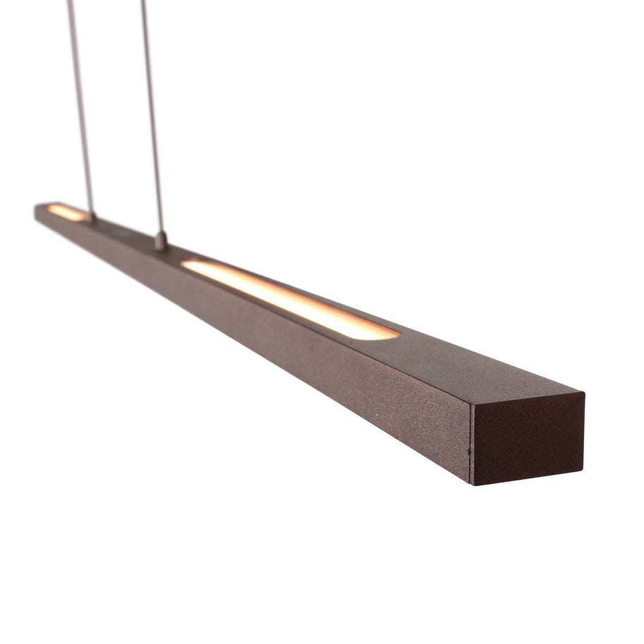 Hanglamp Bande 3994CA cacao, LED, warmbruin, 114 cm