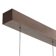 Hanglamp Bande 3994CA cacao, LED, warmbruin, 114 cm
