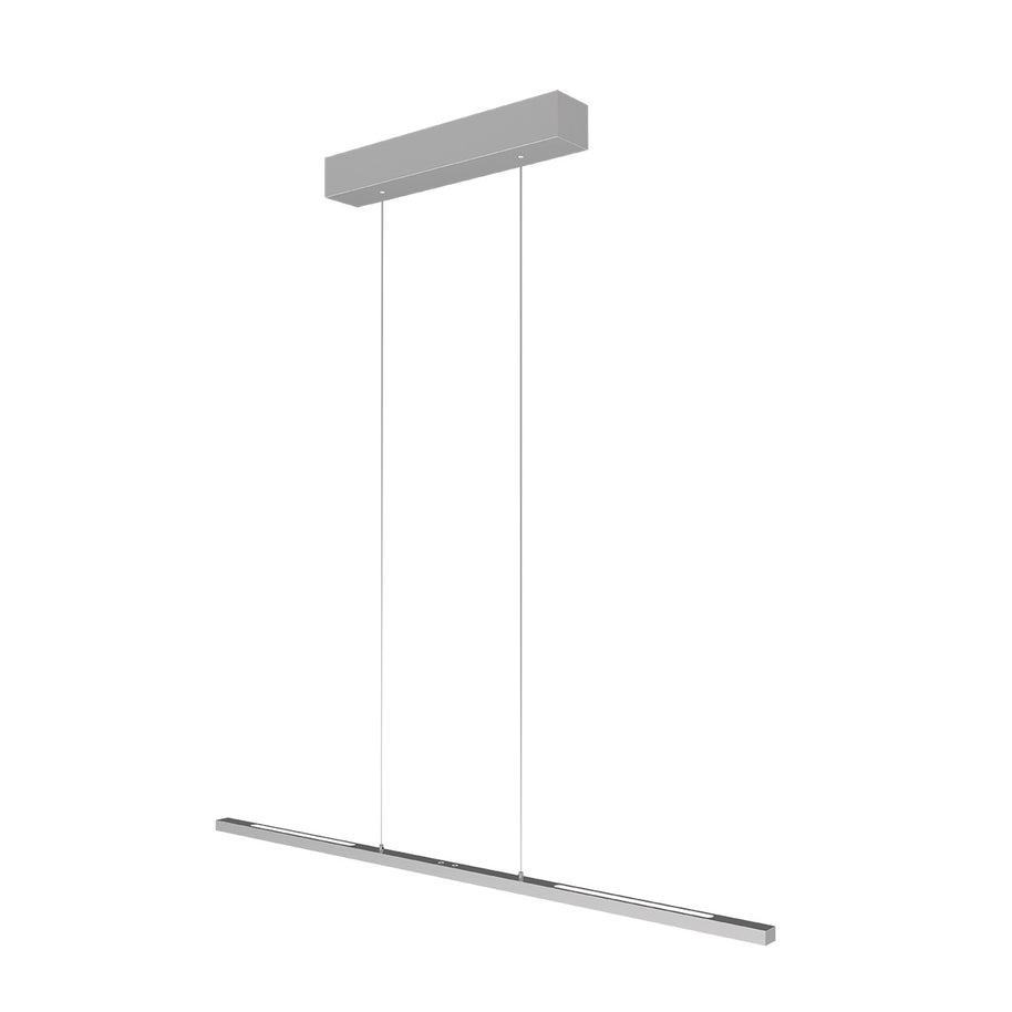 Hanglamp Bande 3994ST, stalen LED-hanglamp met kabellift, 114 cm breed