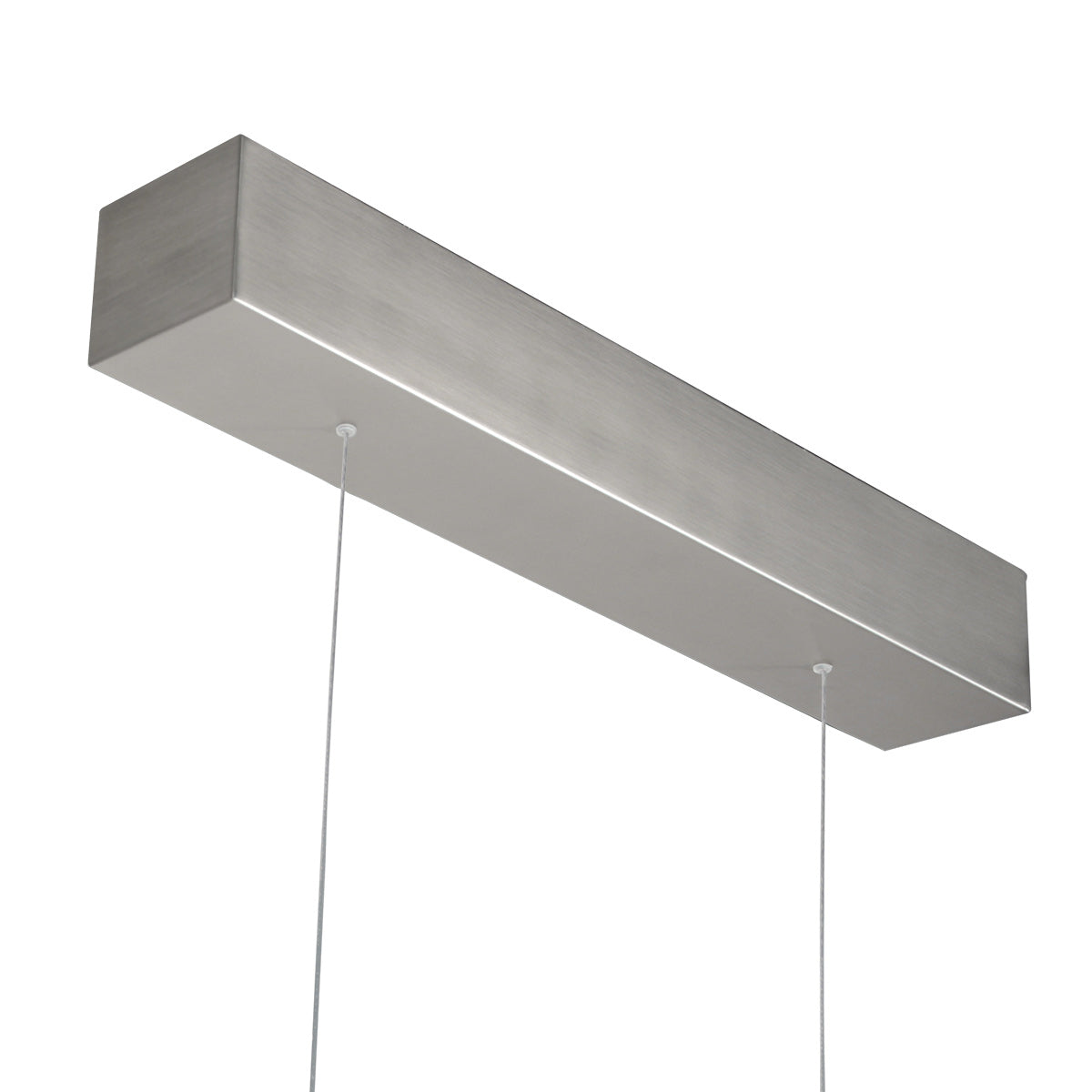 Hanglamp Bande 3994ST, stalen LED-hanglamp met kabellift, 114 cm breed
