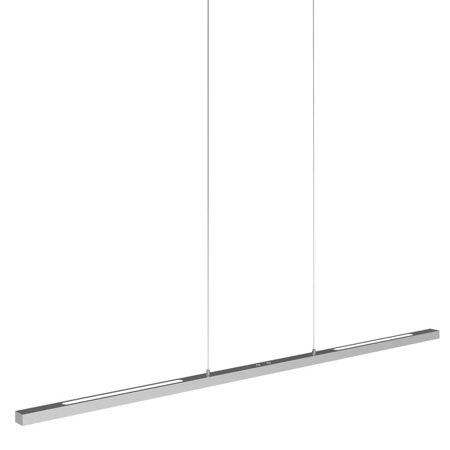 Hanglamp Bande 3994ST, stalen LED-hanglamp met kabellift, 114 cm breed