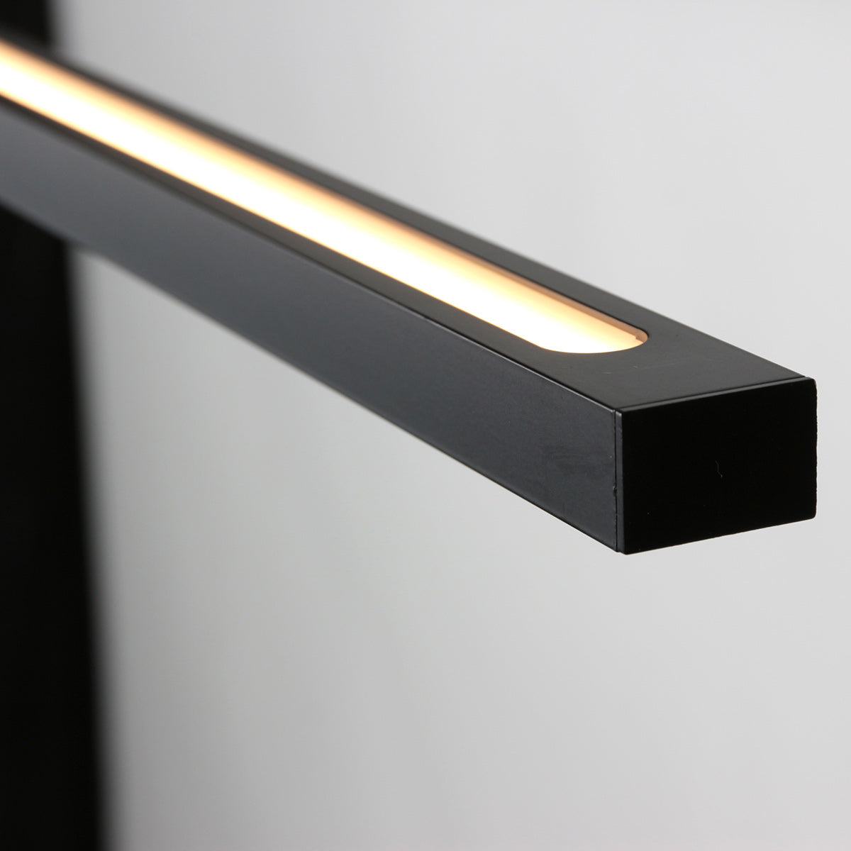 Hanglamp Bande 3994ZW zwarte LED-hanglamp met kabellift 114 cm breed