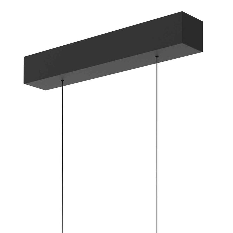 Hanglamp Bande 3994ZW zwarte LED-hanglamp met kabellift 114 cm breed