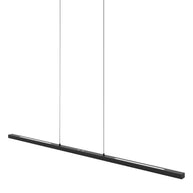 Hanglamp Bande 3994ZW zwarte LED-hanglamp met kabellift 114 cm breed