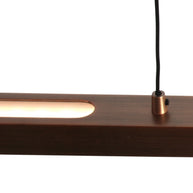 Bande 3995BR hanglamp – bronzen blikvanger met verstelbare ophanging en dimmers, 150 cm