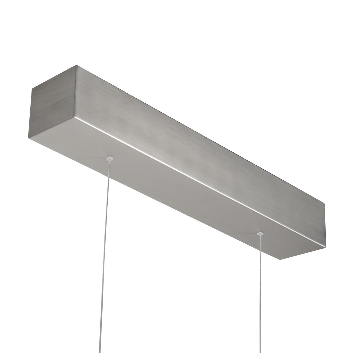 Hanglamp Bande 3995ST staalkleurige hanglamp met kabellift 150 cm breed