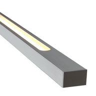 Hanglamp Bande 3995ST staalkleurige hanglamp met kabellift 150 cm breed