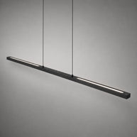Hanglamp Bande 3995ZW zwart, 150 cm breed, met kabellift