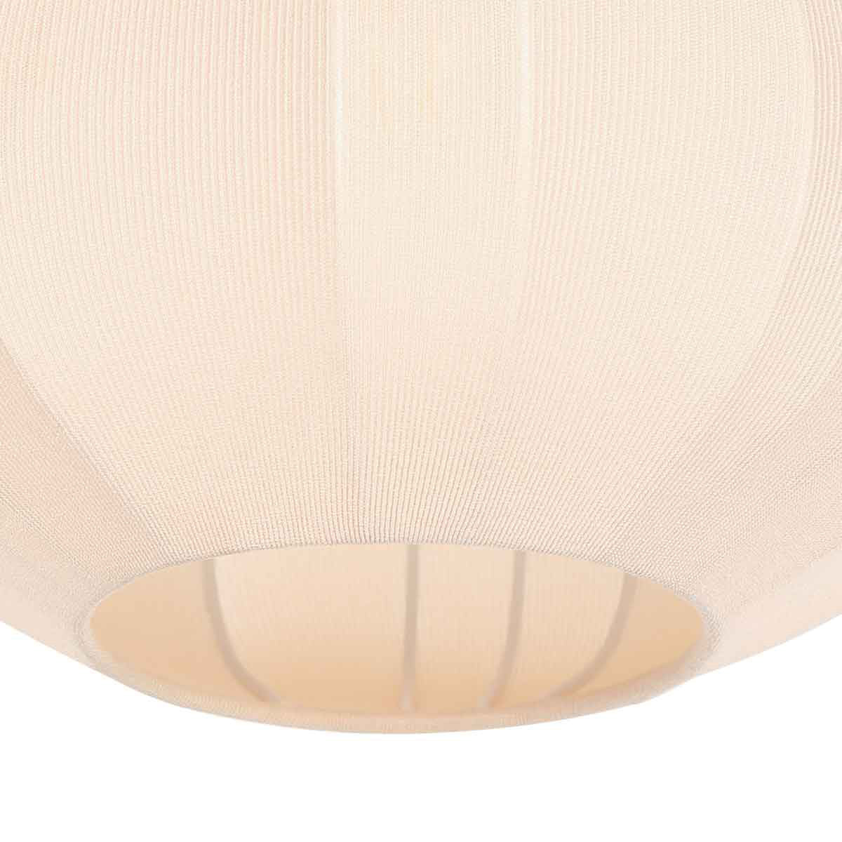Hanglamp Sable 4122CR - sfeervolle pendel met crème linnen kap Ø25 cm