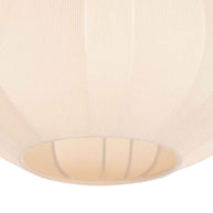 Hanglamp Sable 4122CR - sfeervolle pendel met crème linnen kap Ø25 cm