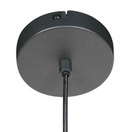 Hanglamp Sable 4124CR - warme sfeermaker met crème linnen kap Ø27 cm