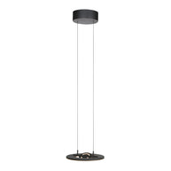 Zwarte hanglamp Soleil 4140ZW met liftsysteem