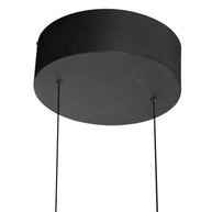 Zwarte hanglamp Soleil 4140ZW met liftsysteem