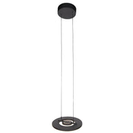 Zwarte hanglamp Soleil 4140ZW met liftsysteem