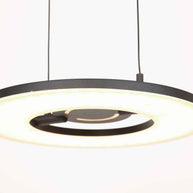 Zwarte hanglamp Soleil 4140ZW met liftsysteem
