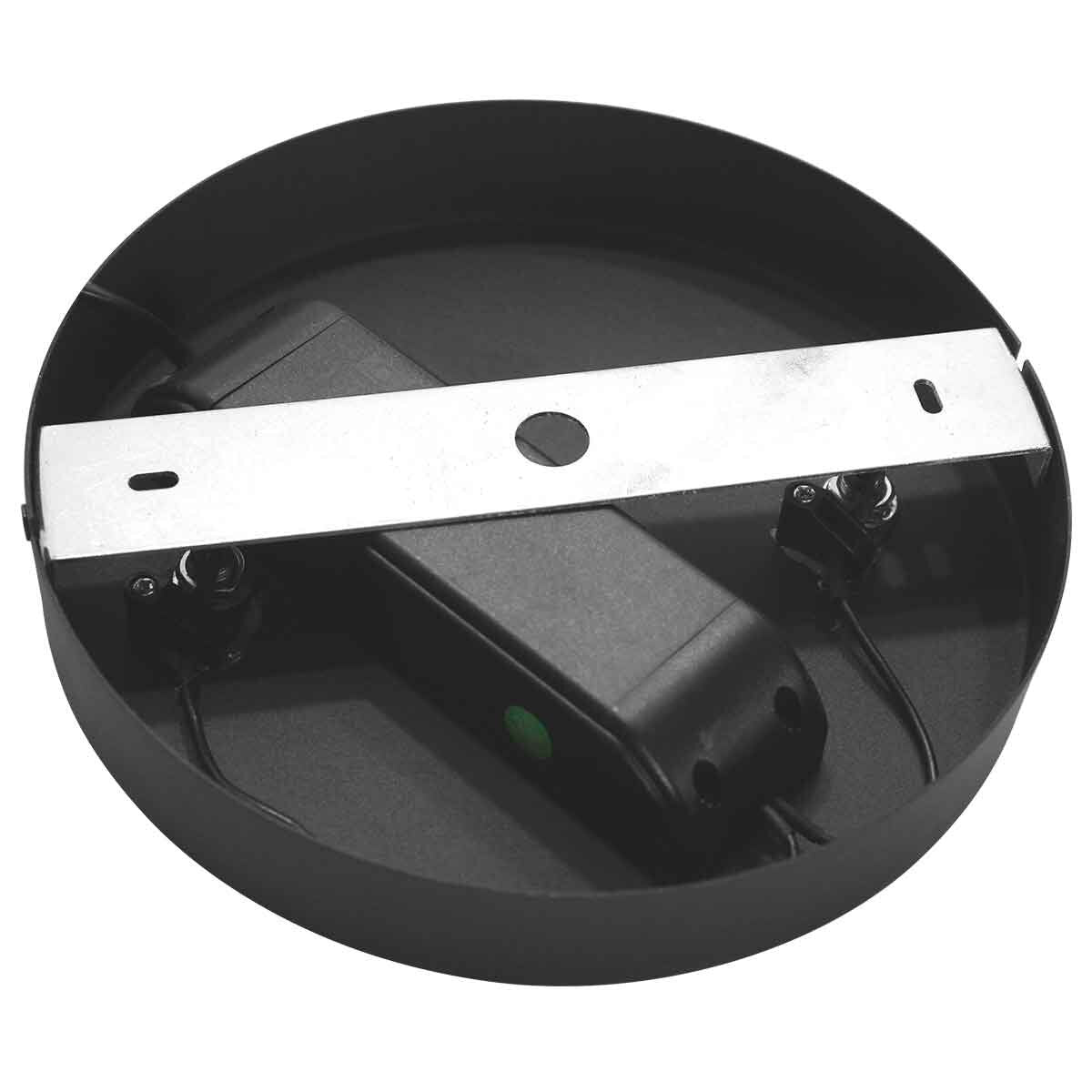 Zwarte hanglamp Soleil 4140ZW met liftsysteem