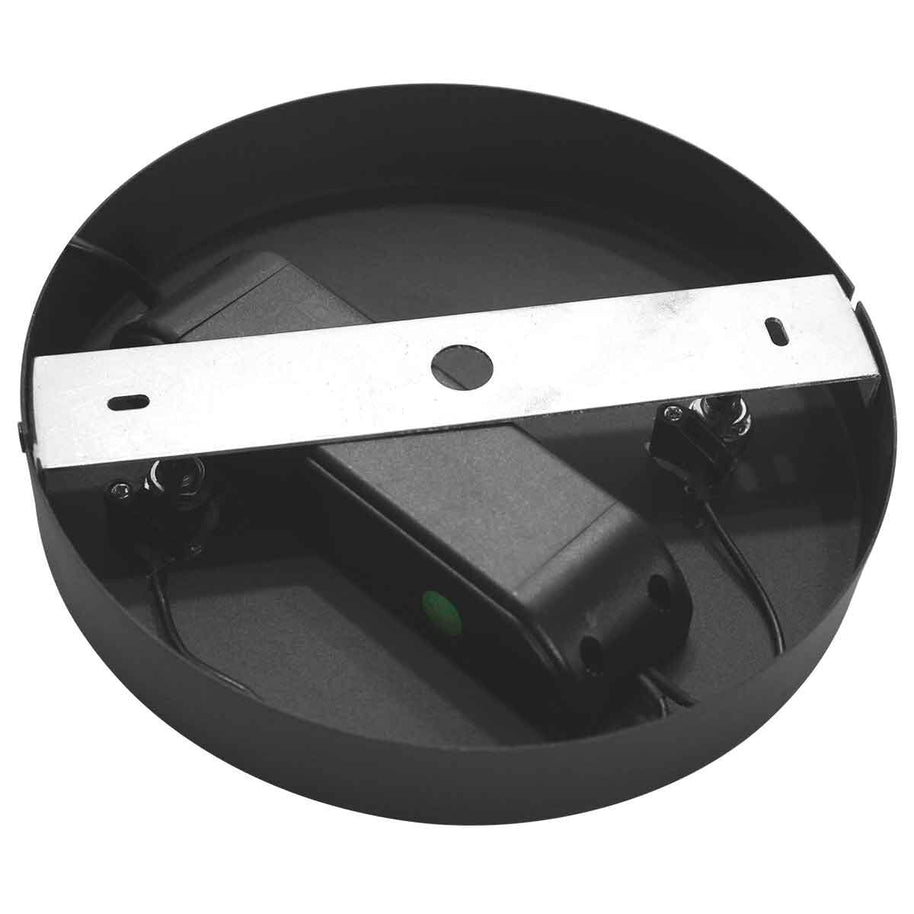 Zwarte hanglamp Soleil 4140ZW met liftsysteem