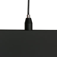 Zwarte hanglamp Fluxy 4189 – In hoogte verstelbaar tot 160 cm, breedte 120 cm