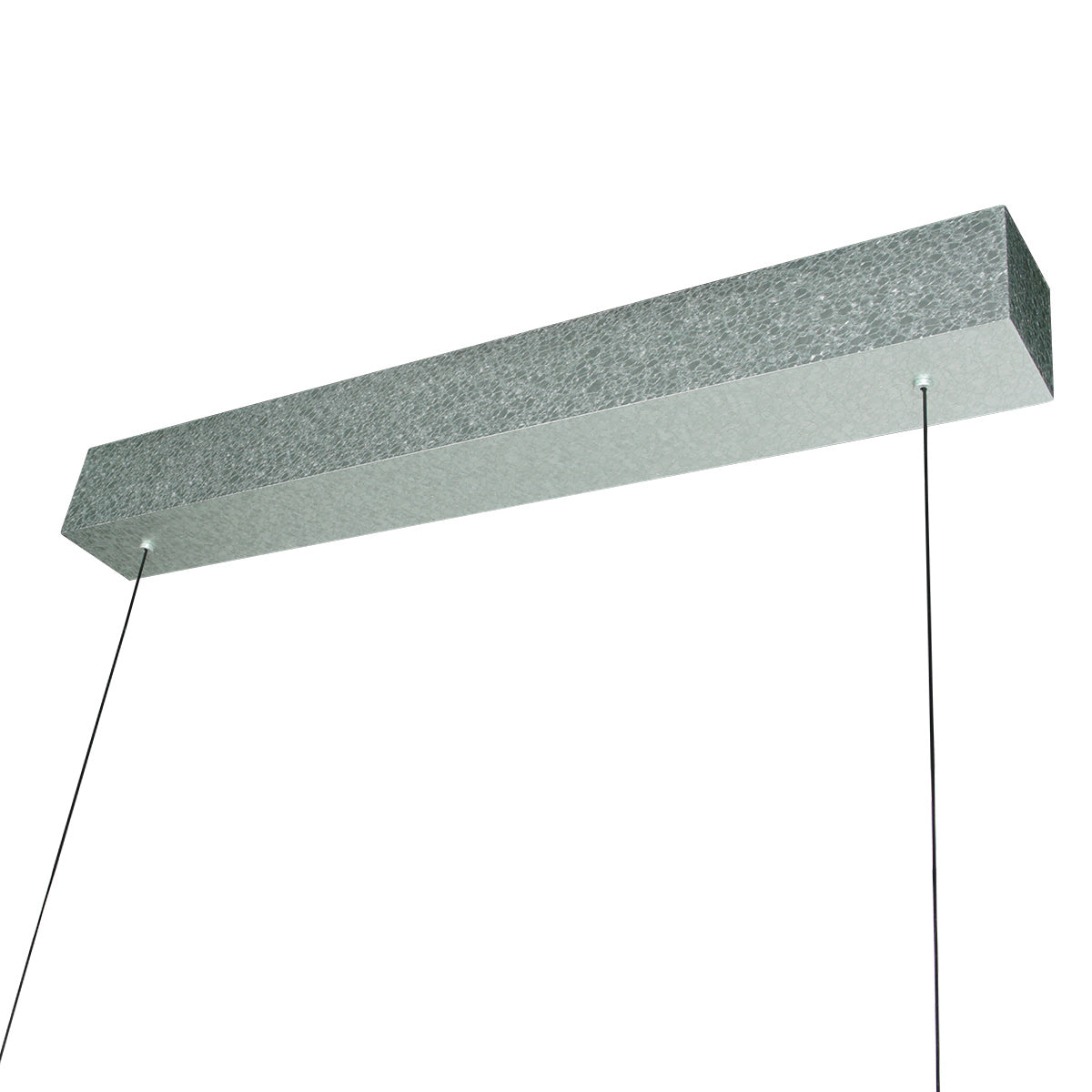 Champagne-staalkleurige hanglamp Fluxy 4190ST met kabellift 160 cm