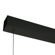 Zwarte hanglamp Fluxy 4190ZW – In hoogte verstelbaar tot 160 cm, breedte 160 cm