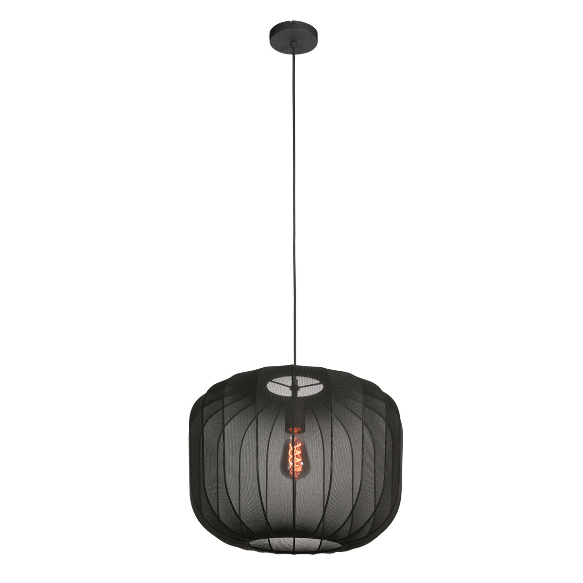 Zwarte hanglamp Sable 4191ZW – stijlvol en sfeervol ontwerp