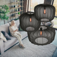 Zwarte hanglamp Sable 4191ZW – stijlvol en sfeervol ontwerp