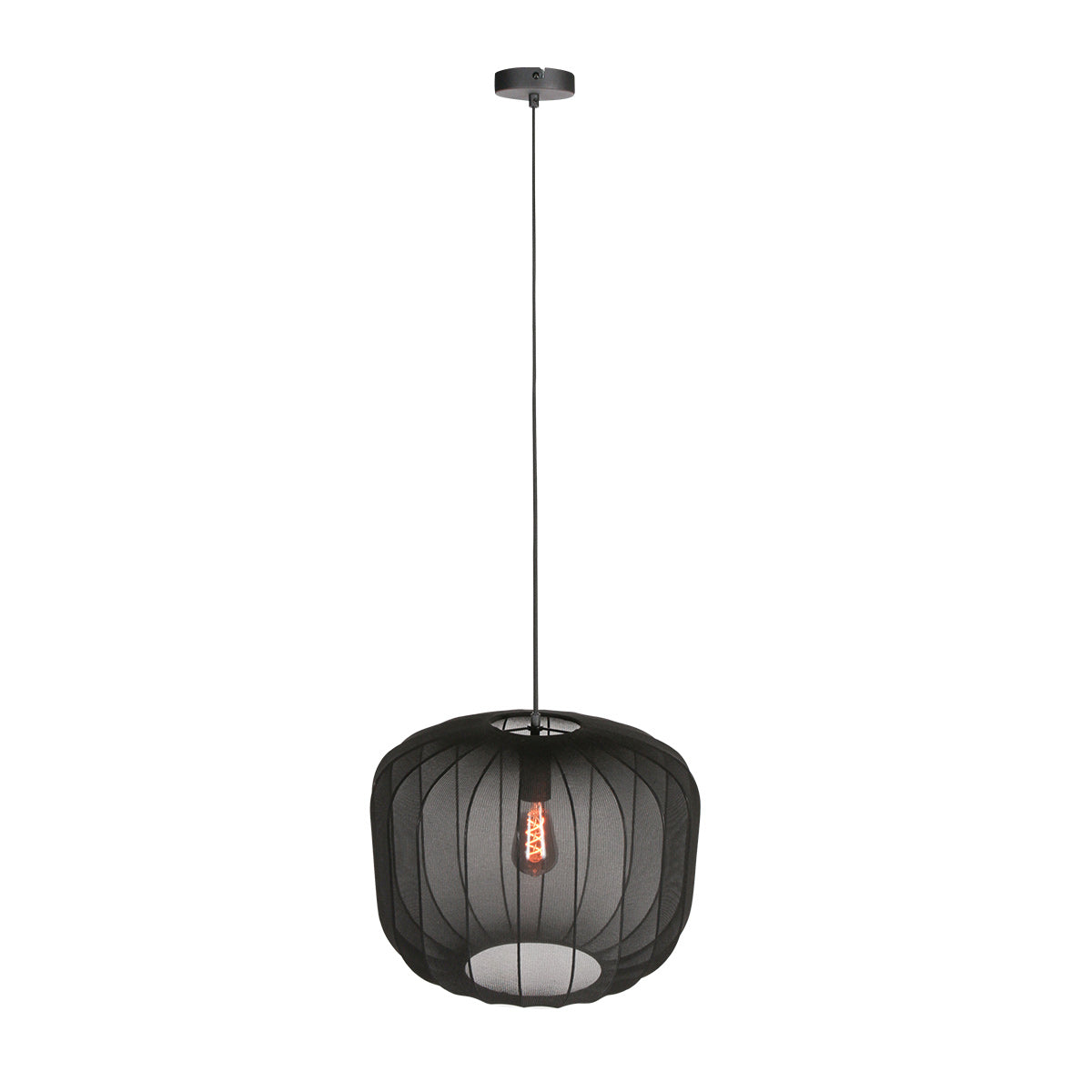 Zwarte hanglamp Sable 4191ZW – stijlvol en sfeervol ontwerp