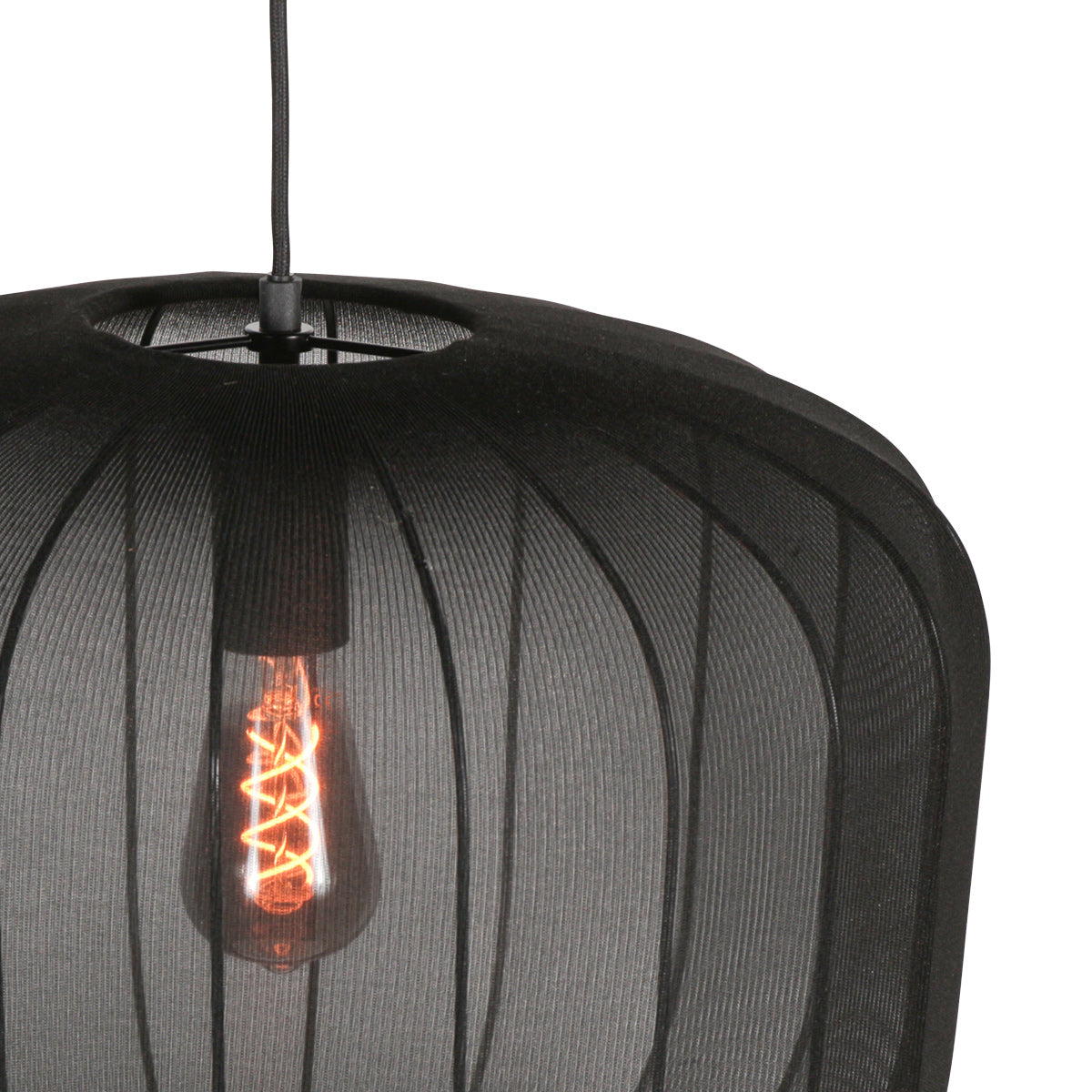Zwarte hanglamp Sable 4191ZW – stijlvol en sfeervol ontwerp