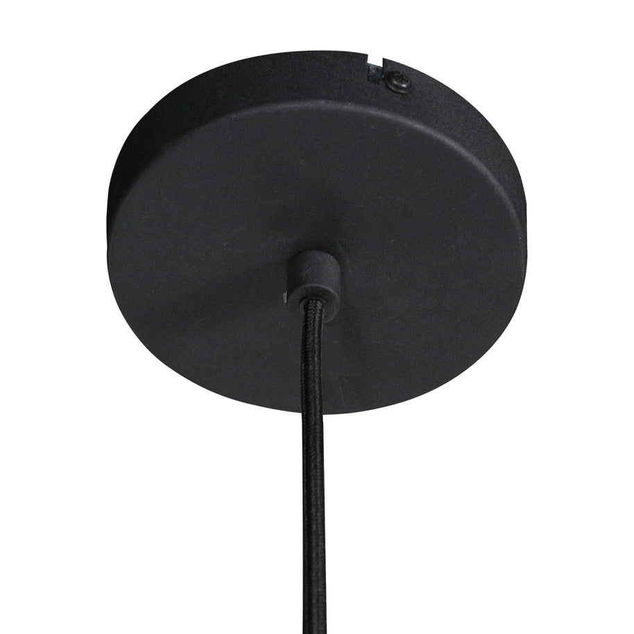 Zwarte Hanglamp Sable 4193ZW – Luxe en Sfeervolle Blikvanger