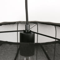 Zwarte Hanglamp Sable 4193ZW – Luxe en Sfeervolle Blikvanger