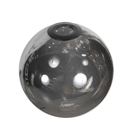 Hanglamp Bollique 4196ZW zwarte videlamp met rookglas