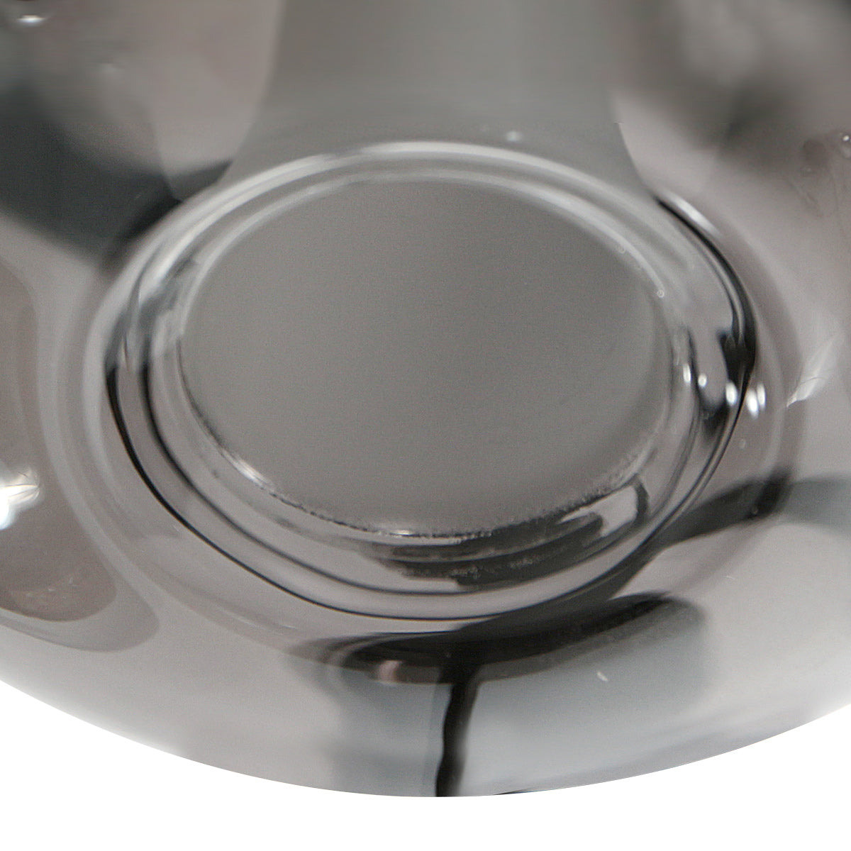 Glimsy 4199ZW hanglamp – zwart glas Ø22 cm