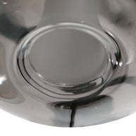 Glimsy 4199ZW hanglamp – zwart glas Ø22 cm