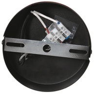 Glimsy 4199ZW hanglamp – zwart glas Ø22 cm