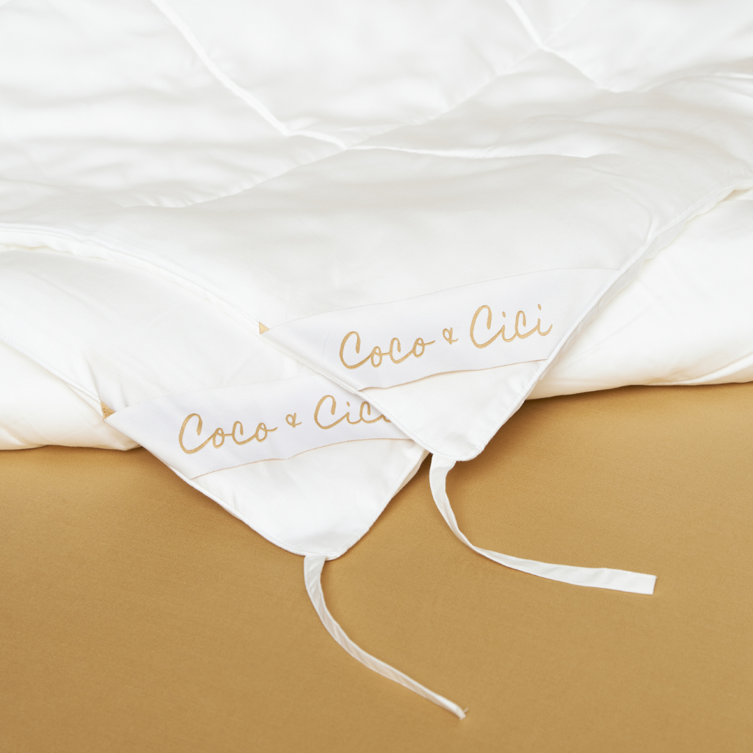Coco & Cici - Tencel-dekbed 4 seizoenen 200 x 220 cm - 2-persoons beddengoed - hypoallergeen & warmteregulerend - 100% Tencel Lyocell - wit