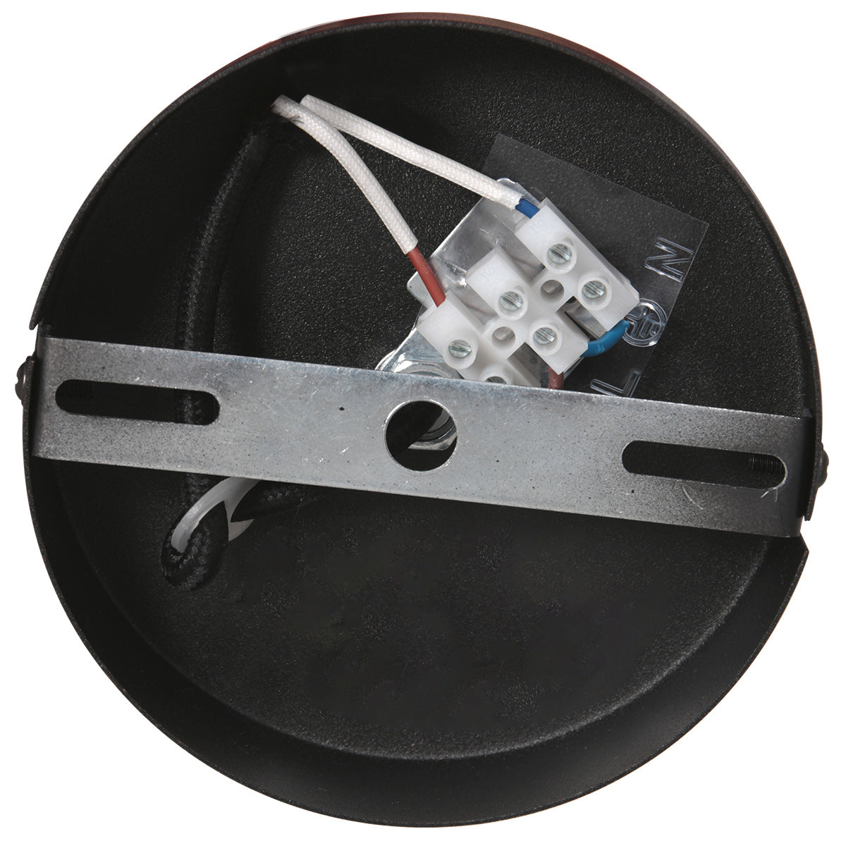 Glimsy 4200ZW Hanglamp – Zwart Glas Ø14,5 cm