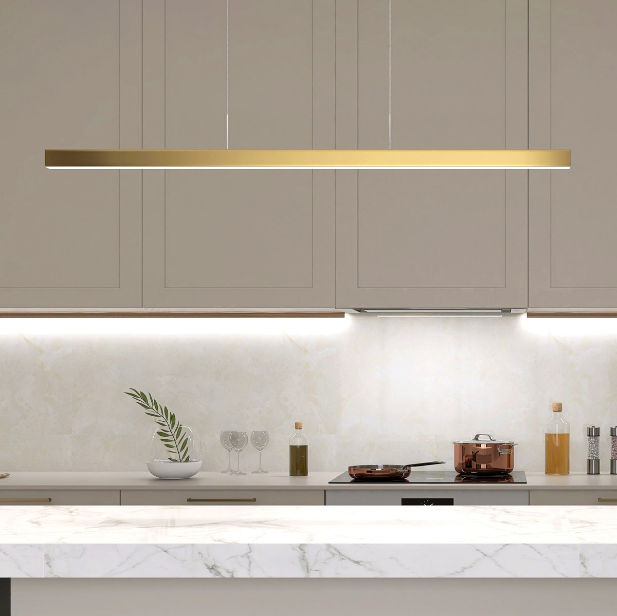 BrightLine 4202GO – Gouden hanglamp voor een warm en stijlvol interieur