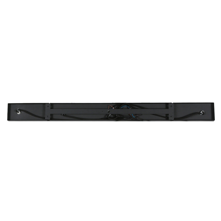 Zwarte vijflichts hanglamp DownLume 4216ZW met GU10-fitting