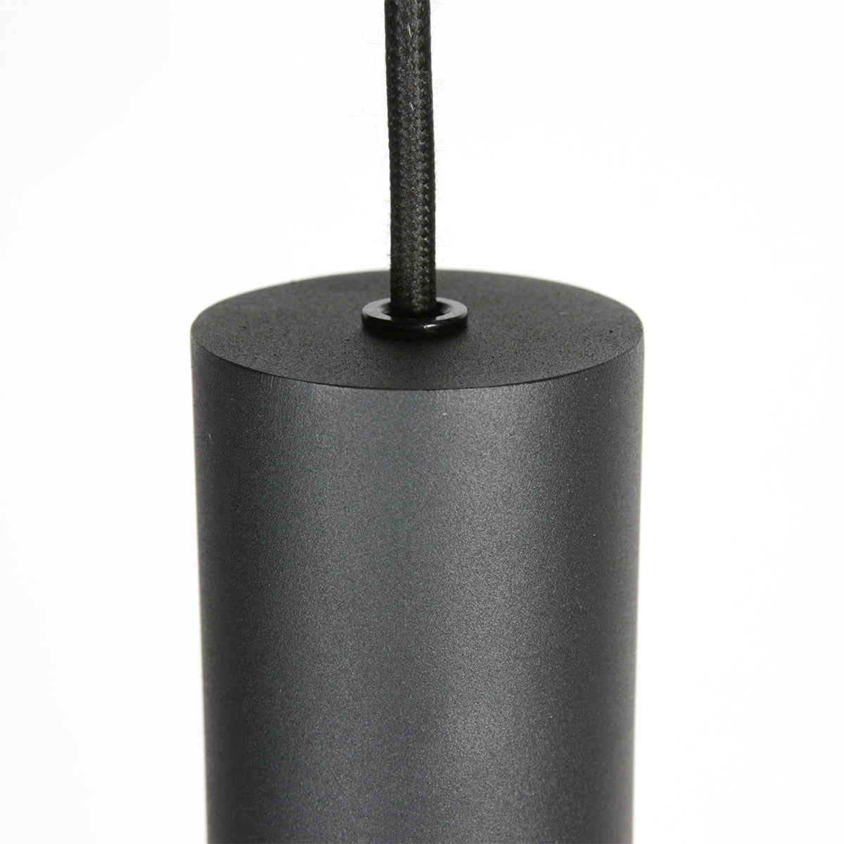 Zwarte vijflichts hanglamp DownLume 4216ZW met GU10-fitting