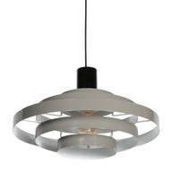 Hanglamp Halo Cirque 4217GR grijs met open ringen
