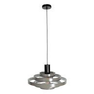 Hanglamp Halo Cirque 4217GR grijs met open ringen