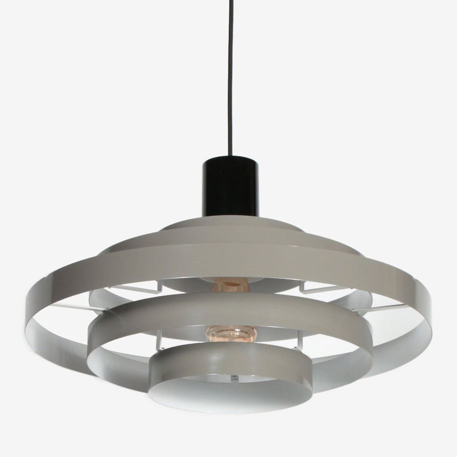 Hanglamp Halo Cirque 4217GR grijs met open ringen