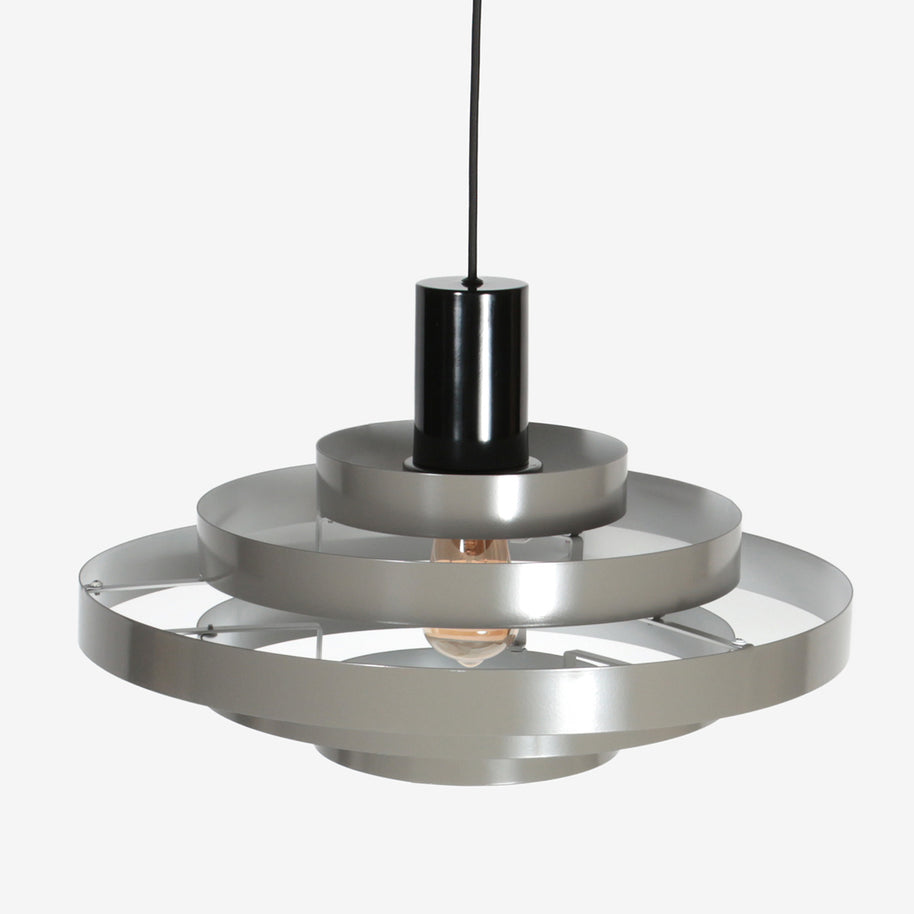 Hanglamp Halo Cirque 4217GR grijs met open ringen