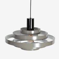 Hanglamp Halo Cirque 4217GR grijs met open ringen