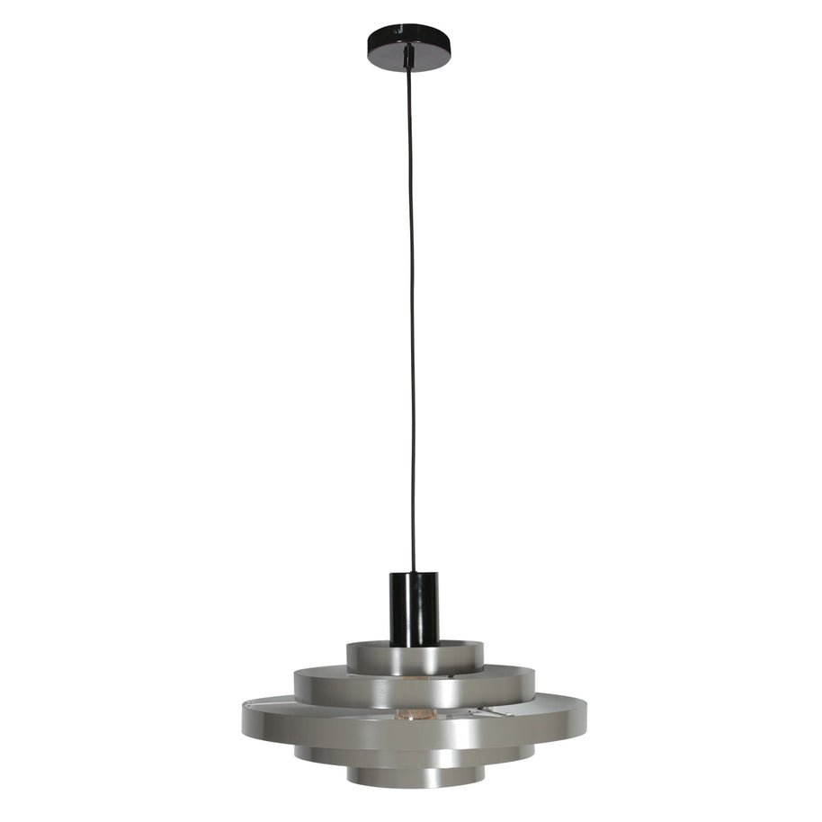 Hanglamp Halo Cirque 4217GR grijs met open ringen