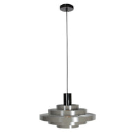 Hanglamp Halo Cirque 4217GR grijs met open ringen