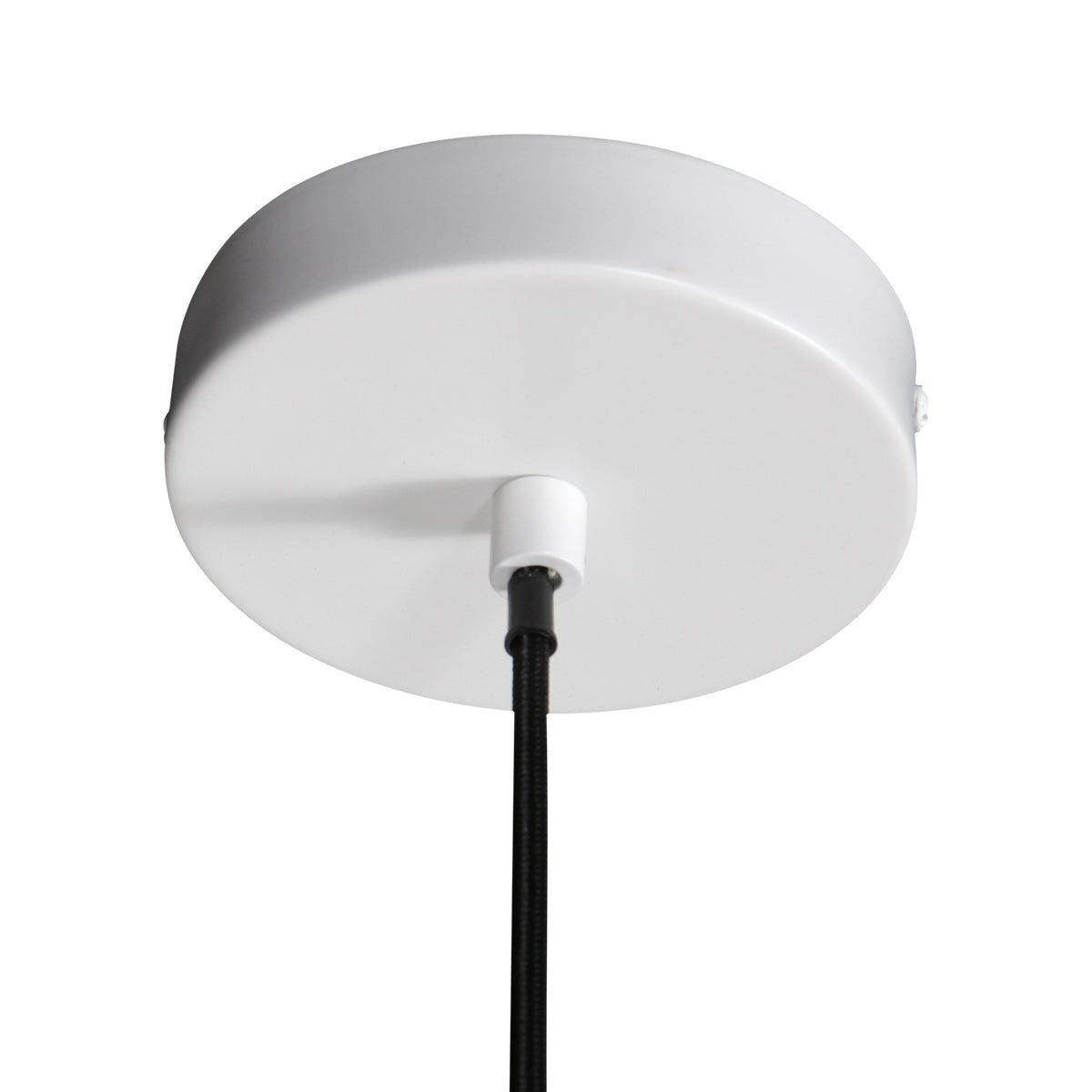 Hanglamp Halo Cirque 4217W wit met open metalen ringen