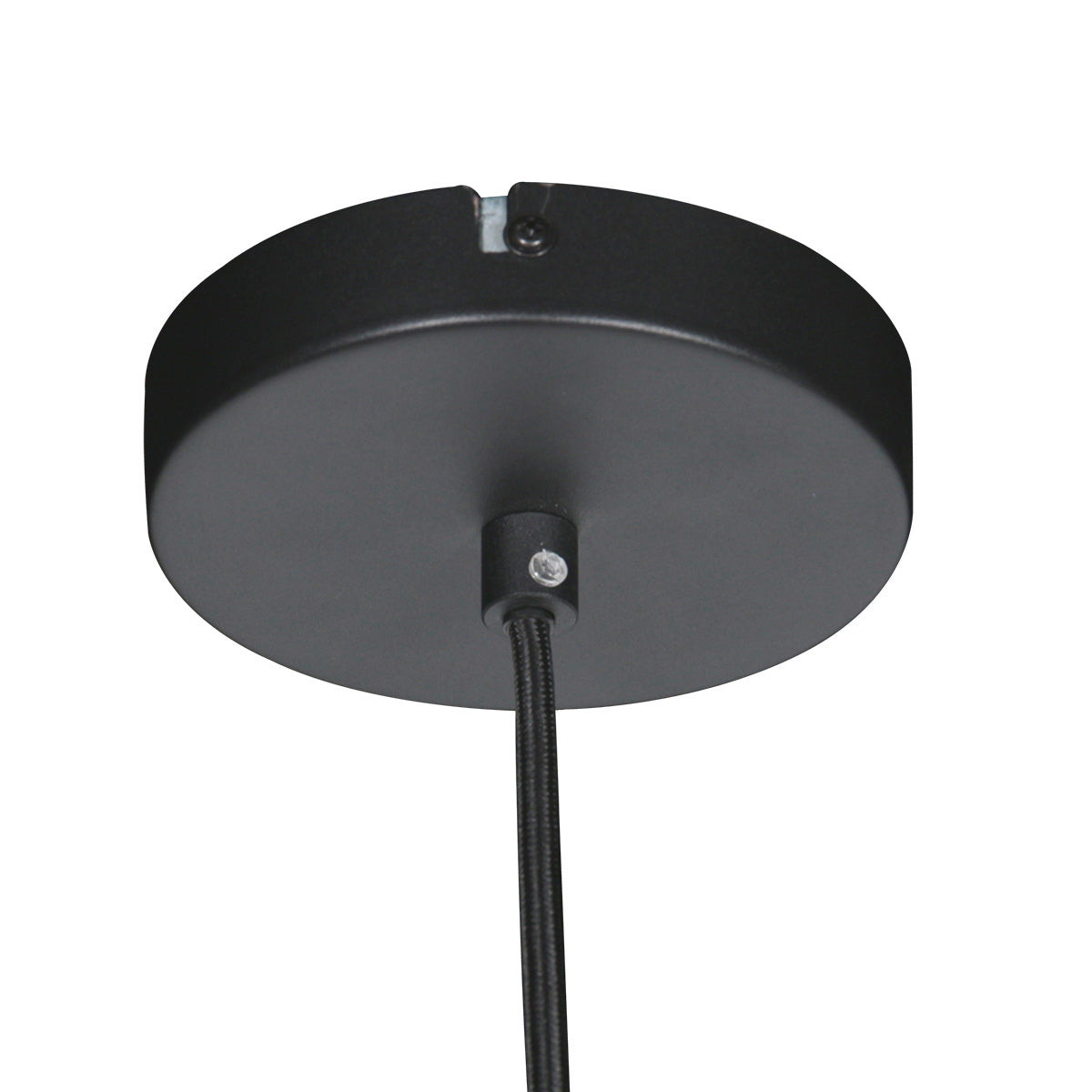Hanglamp Halo Cirque 4217ZW zwart met gouden binnenzijde